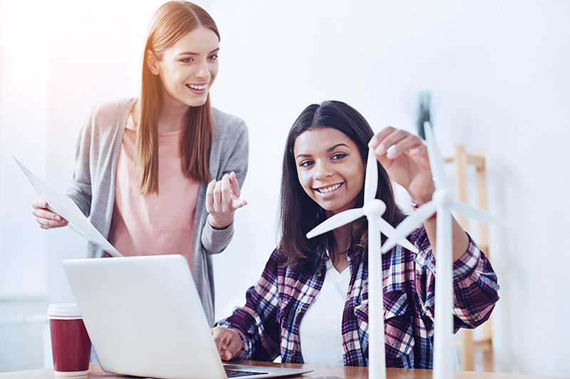 Illustrative image: Women Engineers