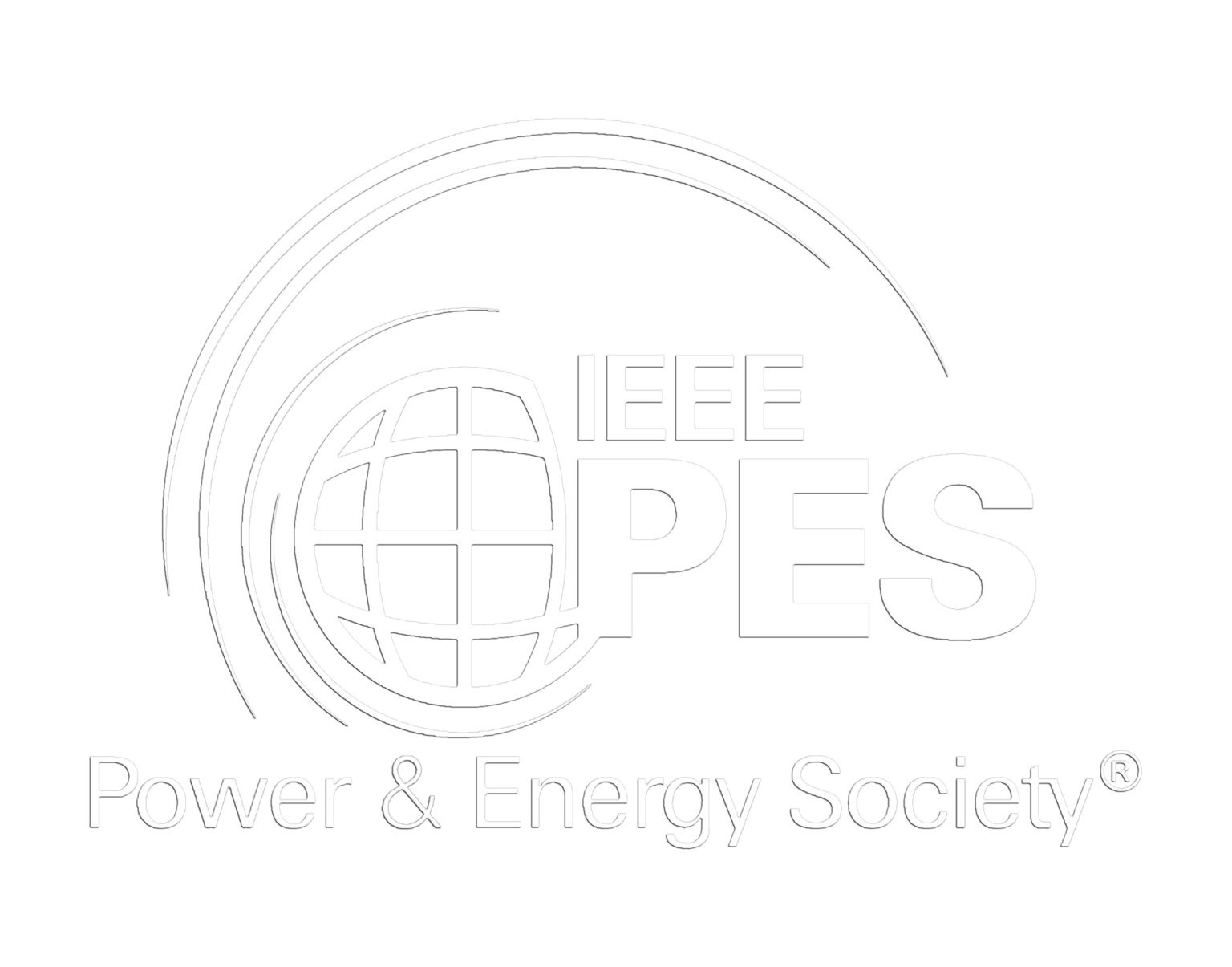 logo pes white